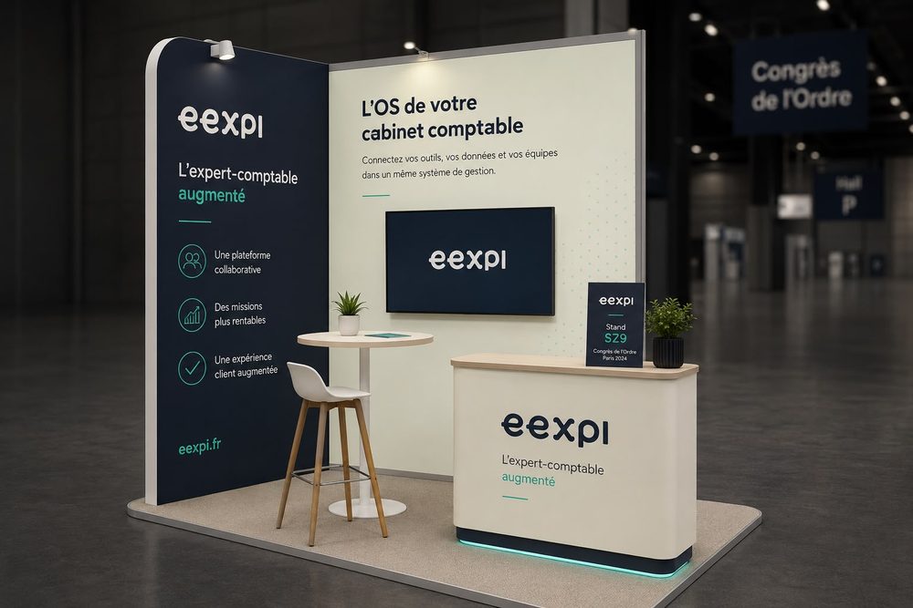 Le stand eexpi SZ9 au Congrès de l'Ordre des Experts-Comptables